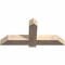 Ekena Millwork Eugene Smooth Timber Gable Bracket, Douglas Fir, 48"W x 22"H x 5 1/2"D x 5 1/2"F, 11/12 Pitch GBW048X22X0606EUG00SDF - alternate 4